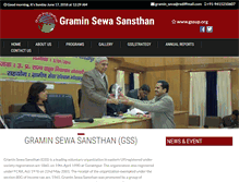 Tablet Screenshot of gssup.org
